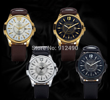 2015 Fashion Casual Men CURREN Brand Wristwatches Japan Movement Quartz Watches Gentleman Big Dail With Calendar