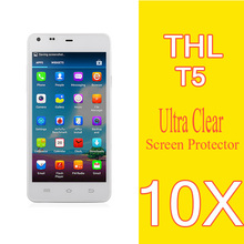 10X New THL T5 T5S CLEAR LCD Screen Protector 4 7 inch Transparent LCD Screen Guard