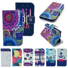Capa for Samsung gt S7392 Wallet Flip Leather With Card Holder Stand Case For Samsung Galaxy