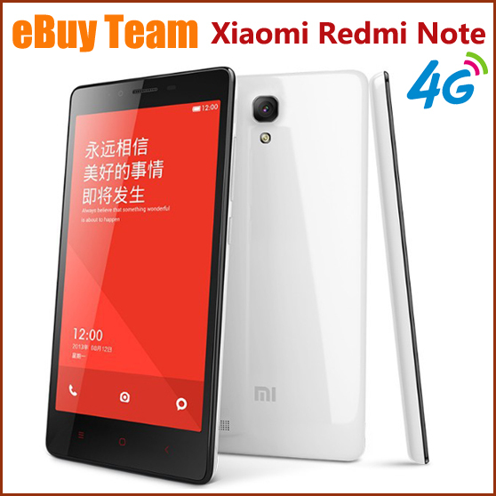 Original Xiaomi Redmi Note 4G LTE Mobile Phone Red Rice Note Quad Core 5 5 1280x720