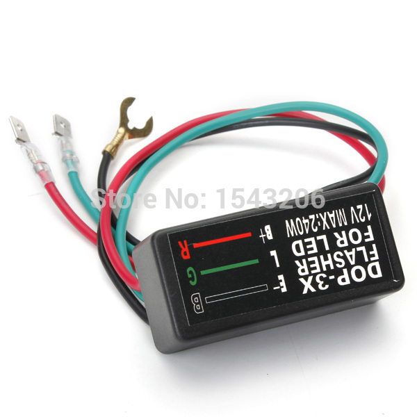 Купить универсальный мотоцикл 3-контактный 12v привело цветографических ...