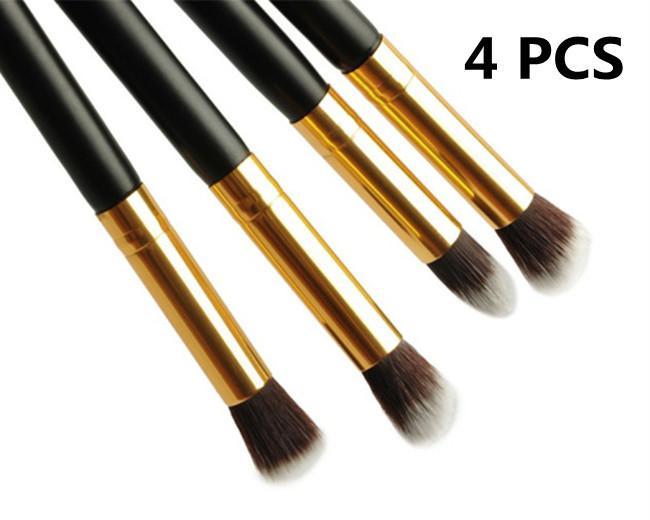 4PCS Pro Makeup Cosmetic Tool Eyeshadow Eye Shadow Foundation Blending Brush