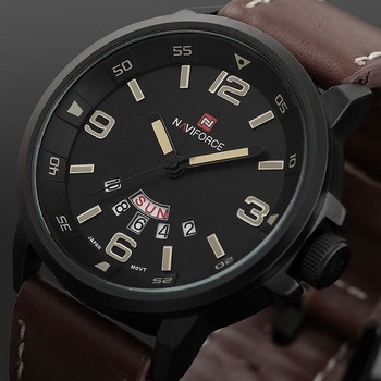 2015 известный новое человек армия армия кожаный ремешок часы мужской свободного покроя бизнес кварцевые наручные часы 2015 Relogio Masculino