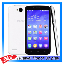 Original Huawei Honor 3C Play RAM 1GB+ROM 4GB/16GB, 5.0” Android 4.2 SmartPhone, MTK6582 Quad Core 1.3GHz, Dual SIM WCDMA/GSM