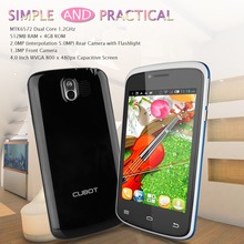 4 Cubot GT95 3G Smartphone Android 4 2 MTK6572 Dual Core Mobile Phone 4G ROM 2