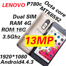 lenovo P780c 4G RAM octa core 3.5Ghz mtk6592 13.0MP 5.0″ 1920*1080 dual SIM Android4.4.3 mobile phone