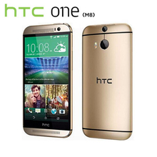 Original HTC ONE M8 Unlocked 5.0″ HD 1920*1080px 16GB Quad Core 2GB RAM 2560MHz 4.0MP 3 Cameras Smartphone Refurbished