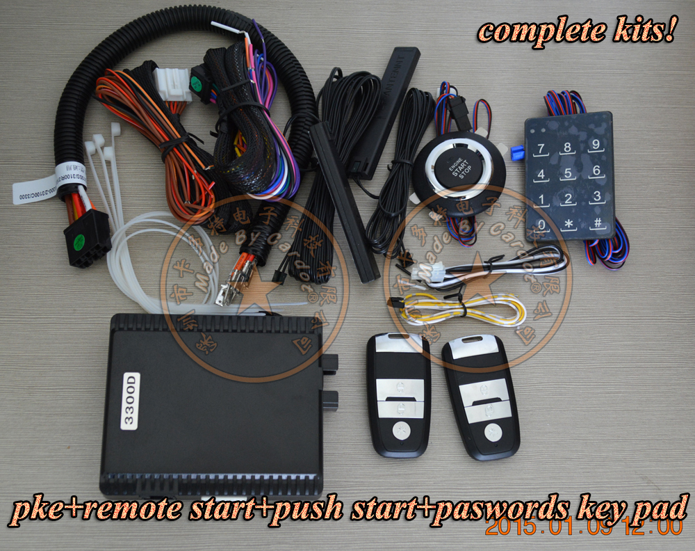 Купить Авто смарт ключа keyless вход, система старт/стоп двигателя ...