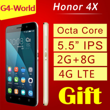 New Arrival Original Huawei Honor 4X Play Che2 UL00 Android 4.4 Cell Phones Kirin 620 Octa Core 1GB / 2GB RAM 8GB 5.5 inch LTE