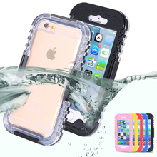 IP 68 Waterproof Heavy Duty Hybrid Swimming Dive Case For Apple iPhone 6 4 7 inch