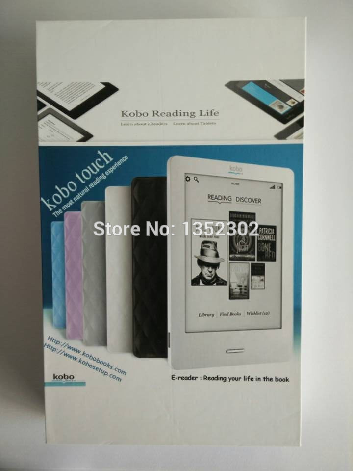 Original Kobo Touch N905 2GB 0 8MHz WiFi Eink Ebook Reader N905A 6 inch Not kindle