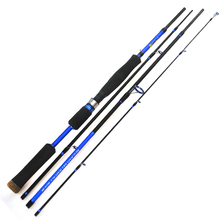 Piscifun 2.1/2.4m Lure Rod 4.9/5.4oz Vava De Pesca 4 Section Fishing Rod Carbon Fishing Pole Spinning Rod Carp Fishing Tackle
