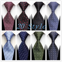CON78 2015 New Fashion Mens 100 Silk Tie Dot Classic Tie For Man Business Casual Knitted