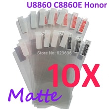 10PCS MATTE Screen protection film Anti-Glare Screen Protector For Huawei U8860 C8860E Honor