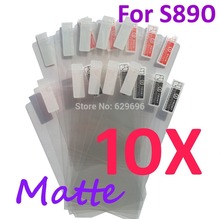 10pcs Matte screen protector anti glare phone bags cases protective film For Lenovo S890