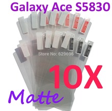 10PCS MATTE Screen protection film Anti-Glare Screen Protector For Samsung Galaxy Ace S5830