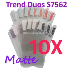 10PCS MATTE Screen protection film Anti-Glare Screen Protector For Samsung Galaxy Trend Duos S7562