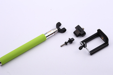 Extendable Self Selfie Rod Stick Cable Take Pole Handheld Monopod Clip Holder Bluetooth Camera Remote Controller