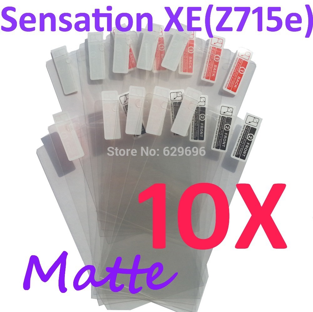 10pcs Matte screen protector anti glare phone bags cases protective film For HTC G18 Sensation XE