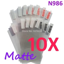 10pcs Matte screen protector anti glare phone bags cases protective film For ZTE N986
