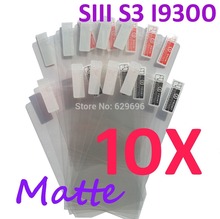 10PCS MATTE Screen protection film Anti-Glare Screen Protector For Samsung GALAXY SIII S3 I9300