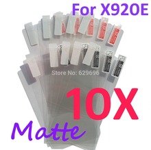 10PCS MATTE Screen protection film Anti-Glare Screen Protector For HTC X920e Butterfly