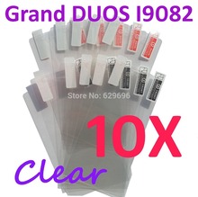 10pcs Ultra Clear screen protector anti glare phone bags cases protective film For Samsung Galaxy Grand