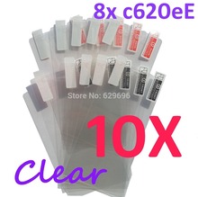 10PCS Ultra CLEAR Screen protection film Anti-Glare Screen Protector For HTC 8X  C620e Accord
