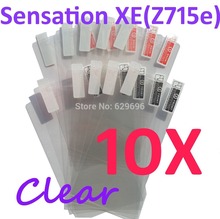 10PCS Ultra CLEAR Screen protection film Anti-Glare Screen Protector For HTC G18 Sensation XE Z715e