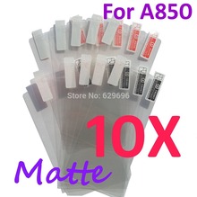10pcs Matte screen protector anti glare phone bags cases protective film For Lenovo A850