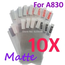 10pcs Matte screen protector anti glare phone bags cases protective film For Lenovo A830