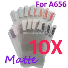 10pcs Matte screen protector anti glare phone bags cases protective film For Lenovo A656