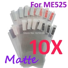 10pcs Matte screen protector anti glare phone bags cases protective film For Motorola ME525 MB525 Defy