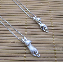Sterling 925 silver animal necklace cats looking for new listing remember drawing techniques , platinum necklace pendants Greek