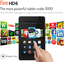 All New Kindle Fire HD 6 Tablet
