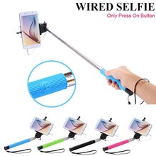Profissional Grooves On Selfie Stick Mobile Phone Camera Selfie Tripod 1/4 Screw Extendable Portrait Handheld Selfie Monopod