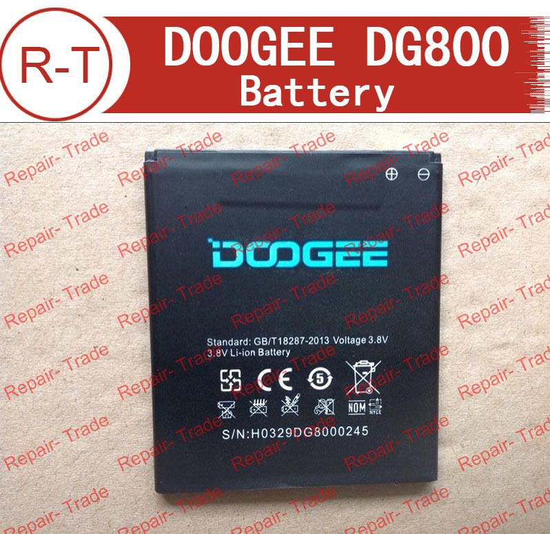 Doogee DG800 Battery Replacement 2000mAh Mobile Phone Battery Backup Battery for Doogee DG800 Free Shipping 