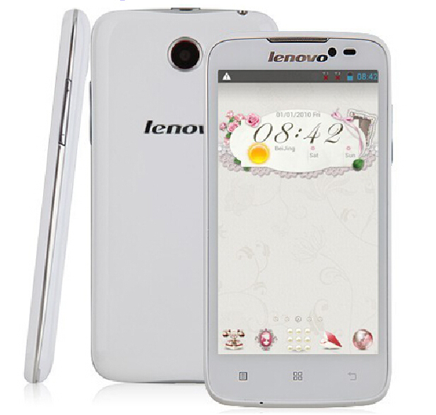 Original Lenovo Mobile Phones Lenovo A516 4 5 Android 4 2 MTk6572 Dual Core Cell Phones