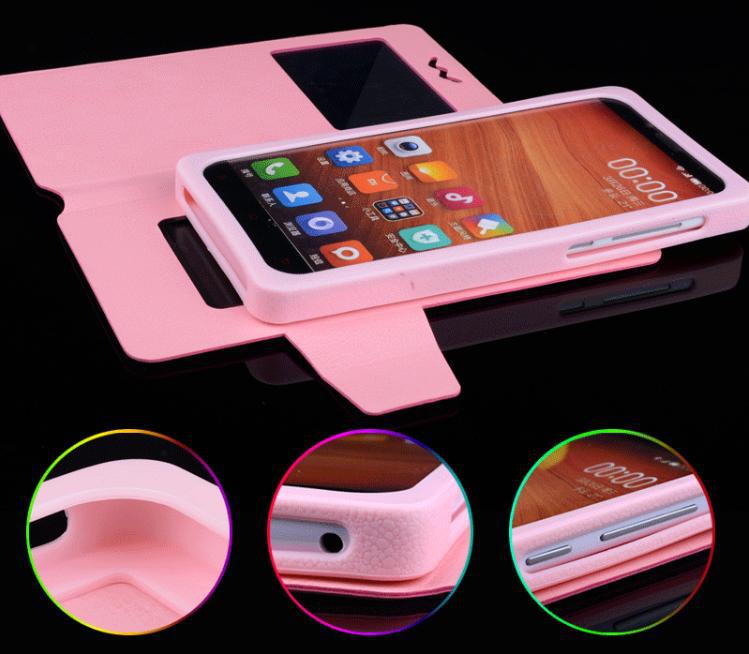 In Stock  New Arrival Elephone G7 Phone Cases 2015 New Flip Leather Silicon Soft Back