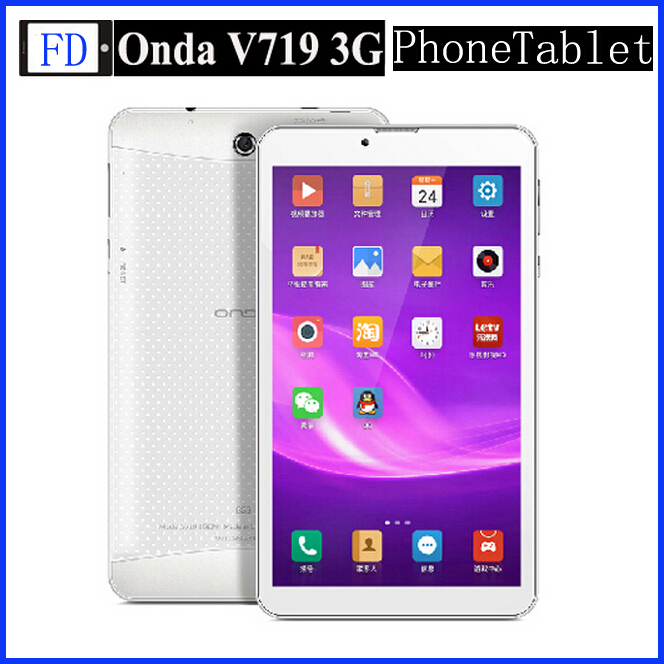 7 inch Onda V719 3G WCDMA Phone Tablet PC MTK8382 Quad Core 1GB RAM 8GB Rom