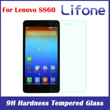 Free Shipping High Quality Premium Tempered Glass Screen Protector 0.3mm Film Screen Guard For Lenovo S860