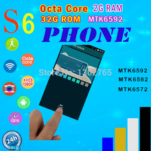 Android S6 Phone MTK6592 Octa Core 5.1″ Perfect 1:1 Original Logo MTK6582 Quad Core 13MP Camera 1280*720 3G WIFI Mobile phone
