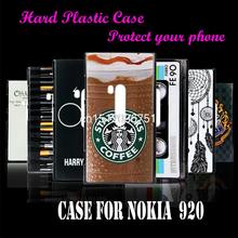 Case Cover For Nokia Lumia 920 Hot Sale Brand Original Coffee Logo Skin Durable Hard Plastic Brand New Mobile Phone Case