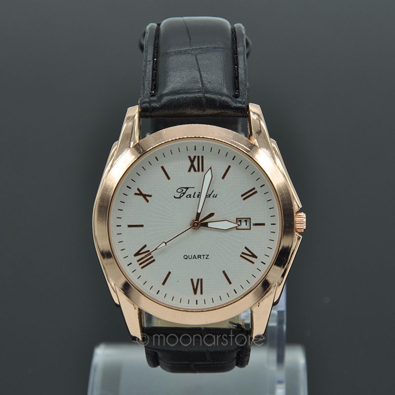 Hot sale Fashion Military watches men luxury brand Leather Band Quartz Analog Casual Outdoor Sport Men