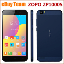 Original ZOPO ZP1000S Android 4.4 MT6582M Quad Core 5.0” IPS WCDMA RAM 1GB ROM 32GB 1280*720 8MP Mobile Phones Smartphone