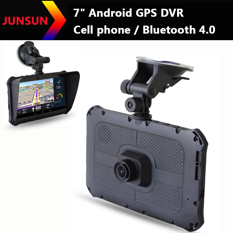 7 inch Android Car GPS Navigation call phone Bluetooth 4 0 DVR Camera Truck vehicle gps