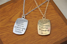 Fashion Necklace The Love between A Mother Daughter is mother daughter Necklace
