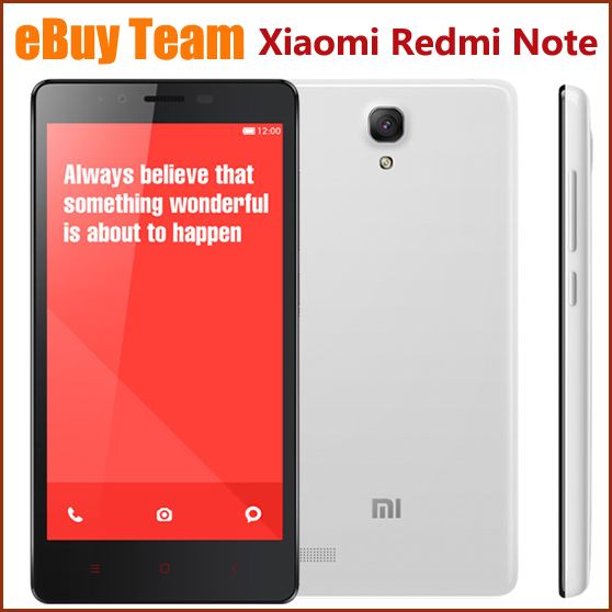 Original Xiaomi Redmi Note Dual SIM 4G LTE Mobile Phone Qualcomm Quad Core 5 5 1280x720