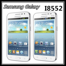 Dual SIM Original Galaxy Win I8552 Mobile Phone Quad Core 4 7 inch 5MP GPS 3G
