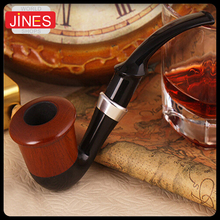 High-grade Smoking Tobacco Pipes Curved loop filter Wooden Fashion Gift Easy to clean Smoking accessories Free shipping